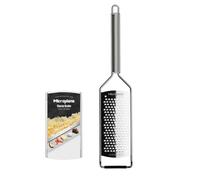 Microplane Professional Series Râpe de cuisine grossière pour fromage, carotte, gingembre, noix de coco, noix et raifort avec lames en acier inoxydable - Fabriquée aux États-Unis