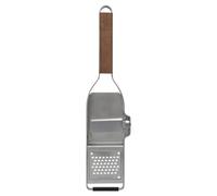 Microplane Râpe à Truffe inclut une râpe fine pour les tubercules de truffes, fromage à pâte dure, ail & champignons avec manche en noyer et lames en acier inoxydable - fabriquées aux États Unis