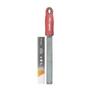 Microplane Râpe à zesteur en Couleur Rose à Lèvres pour Agrumes, Parmesan, Ginge
