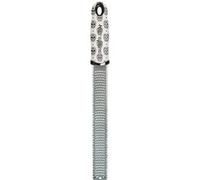 Microplane Râpe à zesteur en Skull pour agrumes, parmesan, gingembre, chocolat et noix de muscade avec lame fine - Fabriqué aux États-Unis