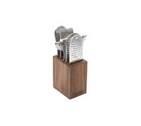 MICROPLANE Set d'outils de bar 6 pièces CL Noyer marron