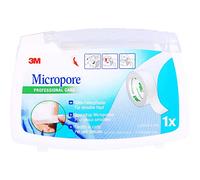 MICROPORE 1,25CMX5M ROLLENPFLASTER, 1 pc Pansement