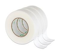 Micropore Lot de 3 pansements non tissés, blancs, avec conseils d'utilisation by P-Beauty, pour extensions de cils, hypoallergéniques, respirants et imperméables, ruban adhésif pour la peau et les