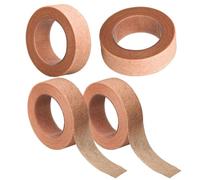 Micropore Sparadrap Chirurgical Médical Bande 4PCS, Bande de Soutien Respirante pour Extensions de Cils, Sport, Hypoallergénique, Doux Sur La Peau, Auto-Adhésif, Coupe Libre