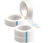 Micropore Sparadrap Chirurgical Médical Bande, Pack de 4 Rouleaux de Ruban Adhésif Médical Microporeux et Respirant pour Soutien des Tubes Chirurgicaux et Soins Médicaux, Blanc, 1,25 cm x 9 m