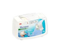 3M Sparadrap Micropore microporeux peaux sensibles blanc 2,5 cm x 9,14 m