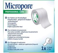 Micropore Vliespfl.2,5cmx5m m.Abr.1530np-1sd 1 St