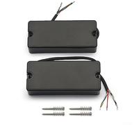 Micros de guitare basse électrique à 4 cordes, ensemble de micro basse électrique, col de pont à double bobine Humbucker