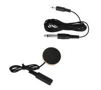 Micros De Guitare Capteur Magnétique Pour Rosace De Guitare Acoustique Avec Câble Audio Et Accessoires De Contrôle Du Volume(5)