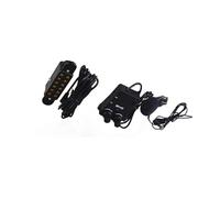 Micros De Guitare Capteur Magnétique Pour Rosace De Guitare Acoustique Avec Câble Audio Et Accessoires De Contrôle Du Volume(19)