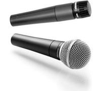 Micros filaires SHURE PACK SM58-SM57 LA LEGENDE Dynamique Main