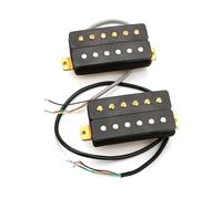 Micros Humbucker Pour Guitare Électrique À 6 Cordes Alnico 5 Micros À Double Bobine Pièces De Rechange Pour Instruments De Musique Électrique Regravé Installation Facile