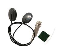 Micros passifs pour guitare 2 en 1 Transducteur de microphone à stable Micros piézoélectriques auto-adhésifs pour violon Ukulélé Banjo Guitare Amplificateur piézo Transducteur