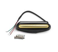 Micros Professionnels Pour Débutants Pour Guitares Électriques Résistance 9K Disponibles En Plusieurs Couleurs Micro Électrique Simple Bobinage Alnico 5(Bk Ivory Silver)