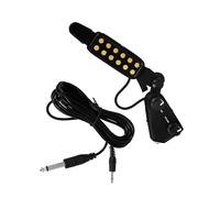 Micros Professionnels Pour Guitare Acoustique Capteur Magnétique De Rosace Pour Guitare Acoustique Avec Câble Audio Accessoires Pour Instruments