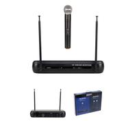 Micros sans fil Main DJ KARAOKE VHF 1 CANAL - Freq 178.5 Mhz