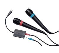 Micros Singstar filaires + récepteur pour PS2/PS3