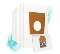 Microsafe® Lot de 10 sacs d'aspirateur pour Siemens VSQ5X1230 & VSQ5X1238 Aspirateur Q 5.0 Extrem SilencePower équivalent du modèle original VZ41FGALL, Type G, PowerProtect Type G ALL