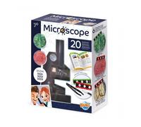 Buki Microscope MR450 pour enfants – 20 expériences – 100x/300x/600x – dès 7 ans