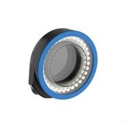 Microscope à double lumière LED polarisée à 32 perles | 32 LED lumineuses, double polarisation, élimine les reflets, détails clairs, pour l'analyse des métaux