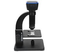 Microscope à Fort Grossissement 2000X, Conception à Double Lentille | Matériau ABS, connexion WiFi et USB, luminosité réglable, utilisation industrielle et biologique