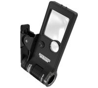 Microscope à Main - Loupe Portable avec éclairage LED | Microscope de Poche, Jouet Scientifique éducatif pour de Plus de 6 Ans, Lecture d'exploration de la Nature, Zoom 10x-80x