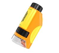 Microscope à main pour microscope de poche pour enfants pour enfants, microscope pour enfants 60x à 120x Source de lumière LED | Expériences scientifiques pour enfants, kits de sciences pédagogiques