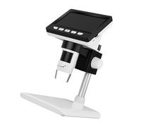 Microscope à pièces de monnaie 1080p avec batterie rechargeable et visualisation PC pour soudure et analyse de circuit imprimé 10,9 cm 1080p