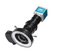 Microscope À Souder Électronique Numérique Industriel, Caméra UHD 4K 41mp 500x200x HDMI USB Type-c 3.0 for La Réparation des PCB Netteté Précision des Détails Effort(500X Kit with 0.5X)
