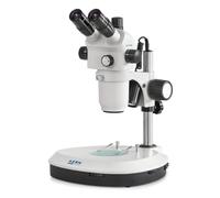 Microscope à Zoom Stéréo [Kern Ozp 558] La Haute Qualité pour Les Utilisateurs Flexibles Et Professionnels, Tube : Trinoculaire, Oculaire : Hswf 10X Ø23 mm, Champ de Vision : Ø38,3 - 4,2 mm, Objectif : 0,6X - 5,5X, Support :S