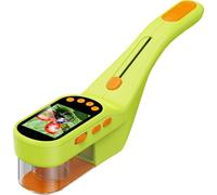 Microscope attrape-insectes pour enfants en plein air : jouets STEM avec zoom HD 500X - Cadeau d'anniversaire pour garçons et filles de 3 à 12 ans - Kits d'exploration de la nature portables pour le