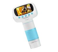 Microscope avec écran de 2 Pouces pour Les activités de Plein air | Jouet éducatif pour l ' apprentissage scientifique en vec écran de 2 pouces et les activités