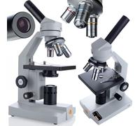 Microscope biologique éducatif Rosfix Uranium Pro MBUP – Optique monoculaire HQ | Idéal pour élèves, écoles, observations à domicile