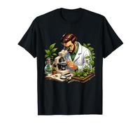 Microscope botaniste Recherche sur Les Plantes T-Shirt