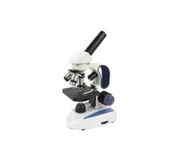 Microscope composé à tête monoculaire rotative 360 degrés, grossissement 40X-1000X, lumière LED, intégration numérique USB 2.0