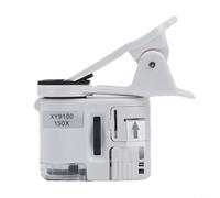 Microscope de poche 150X avec lumière LED UV pour bijoux, vérification des devises et travaux manuels