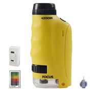 Microscope de Poche, Microscope préscolaire, Microscope pour débutants, Kits scientifiques éducatifs, projets de Menthe et Jouets scientifiques, pour Apprendre, éduquer et Explorer