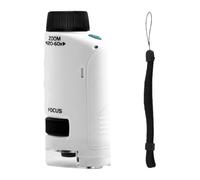 Microscope de Poche - Petit Microscope 60-120x, Microscope Portable Minniscope | Petite portée pour l'expérience Scientifique des | Microscope réutilisable pour Jeunes scientifiques pour