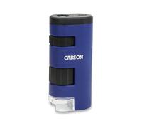 Carson Microscope de poche PocketMicro MM-450 — 20–60×, éclairage LED, lentilles asphériques