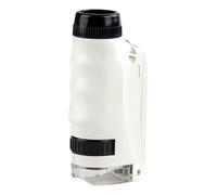 Microscope de poche pour : viseur LED haute puissance, outil de zoom optique 60 x 120x, appareil scientifique portable durable | Tige idéale pour apprentissage, exploration, maison, salle de