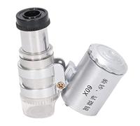 Microscope de poche réglable avec lumière LED pour l'affichage simple des pièces de collection et de la peinture