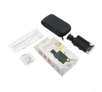 Microscope d'inspection des pierres précieuses avec zoom portable 200x à 240x et lumière UV intégrée pour l'analyse et la vérification de bijoux