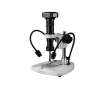 Bresser Microscope numérique avec caméra MikroCamII 12MP USB 3.0, Zoom 0,7X-4,5X, C-Mount, idéal pour mesures et documentation