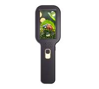 Microscope éducatif à main avec écran 3" 12 MP - Lumière LED pour l'apprentissage des sciences - Loupe numérique