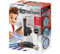 Microscope éducatif avec 15 expériences et grossissement x400