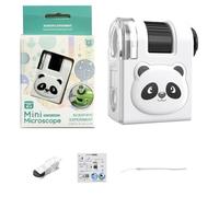 Microscope éducatif pour enfants avec lumière et grossissement multiple, design portable pour découverte scientifique, cadeau pour enfants minuscule