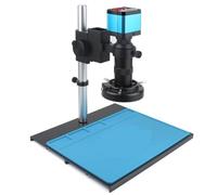 Microscope Électronique Industriel Monoculaire Vidéo Numérique HDMI USB 2K, Caméra 130X, Kit D'objectif À Monture C for Téléphone, Réparation De Soudure PCB Clair Et PréCis