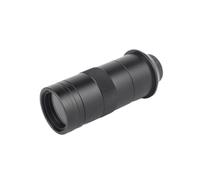 Microscope Électronique Industriel Monoculaire Vidéo Numérique HDMI USB 2K, Caméra 130X, Kit D'objectif À Monture C for Téléphone, Réparation De Soudure PCB Précision Clarté(B)