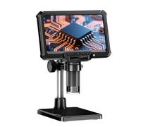 Microscope électronique portable multifonctionnel avec éclairage LED et ordinateur pour diverses applications Microscope d'analyse technique pour évaluation et recherche de bijoux