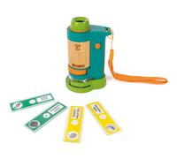 Microscope en bambou pour enfants Multicolore